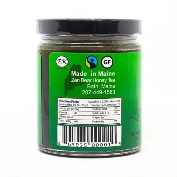 Enlighten Mint Honey Tea – Organic Mint Blend for Focus &amp; Freshness (10 oz)