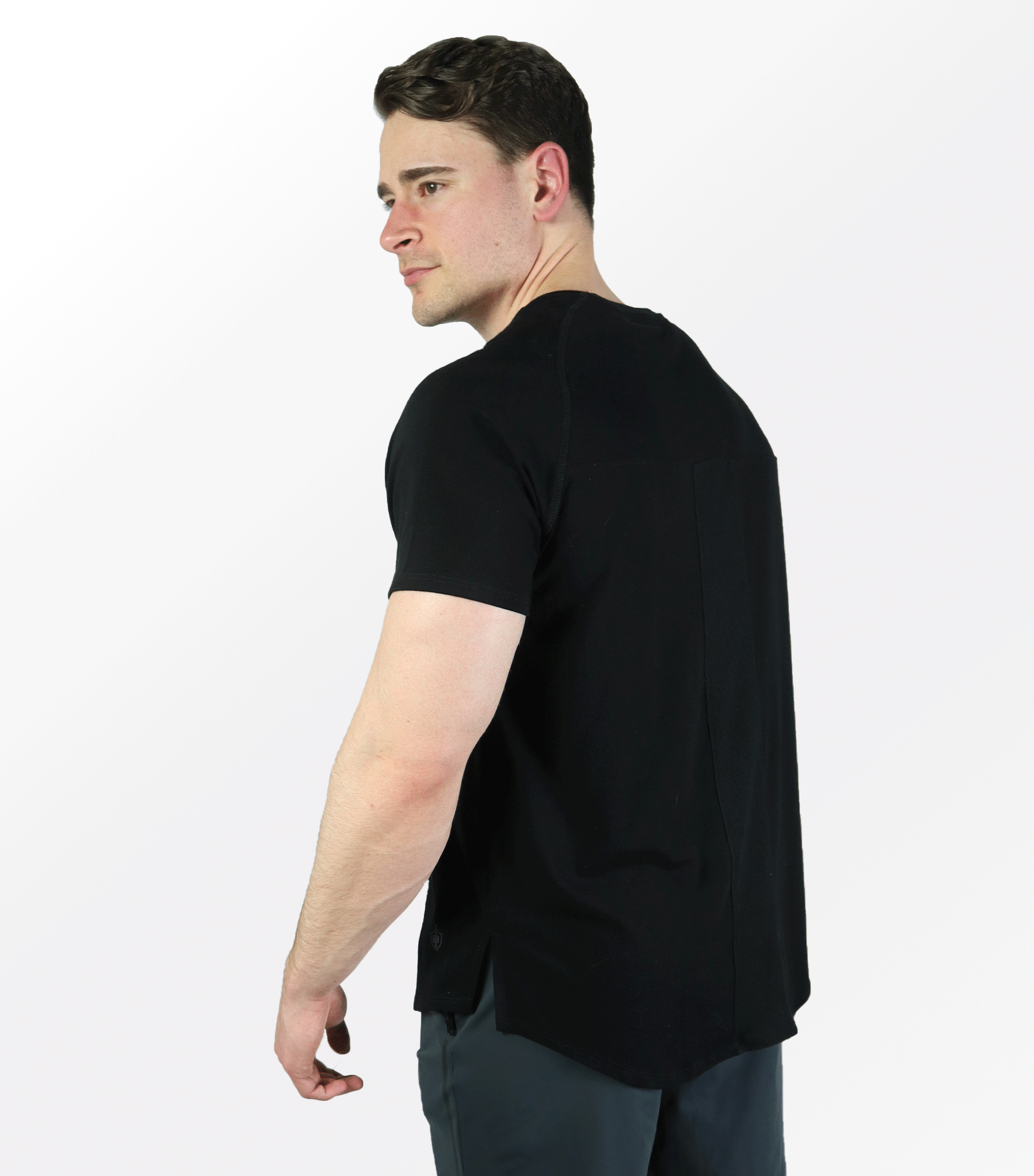 Bamtech Shirt Eucalyptus Mesh Tee - Stone