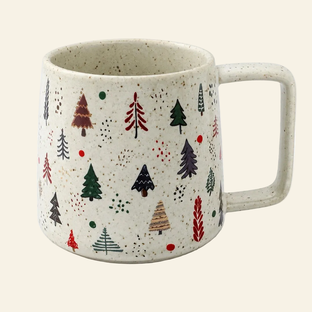 Festive Fir Stoneware Mug