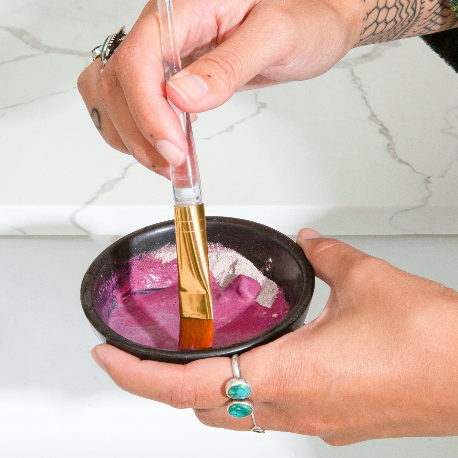 Canary Face Mask Bentonite Clay + Rose Face Mask
