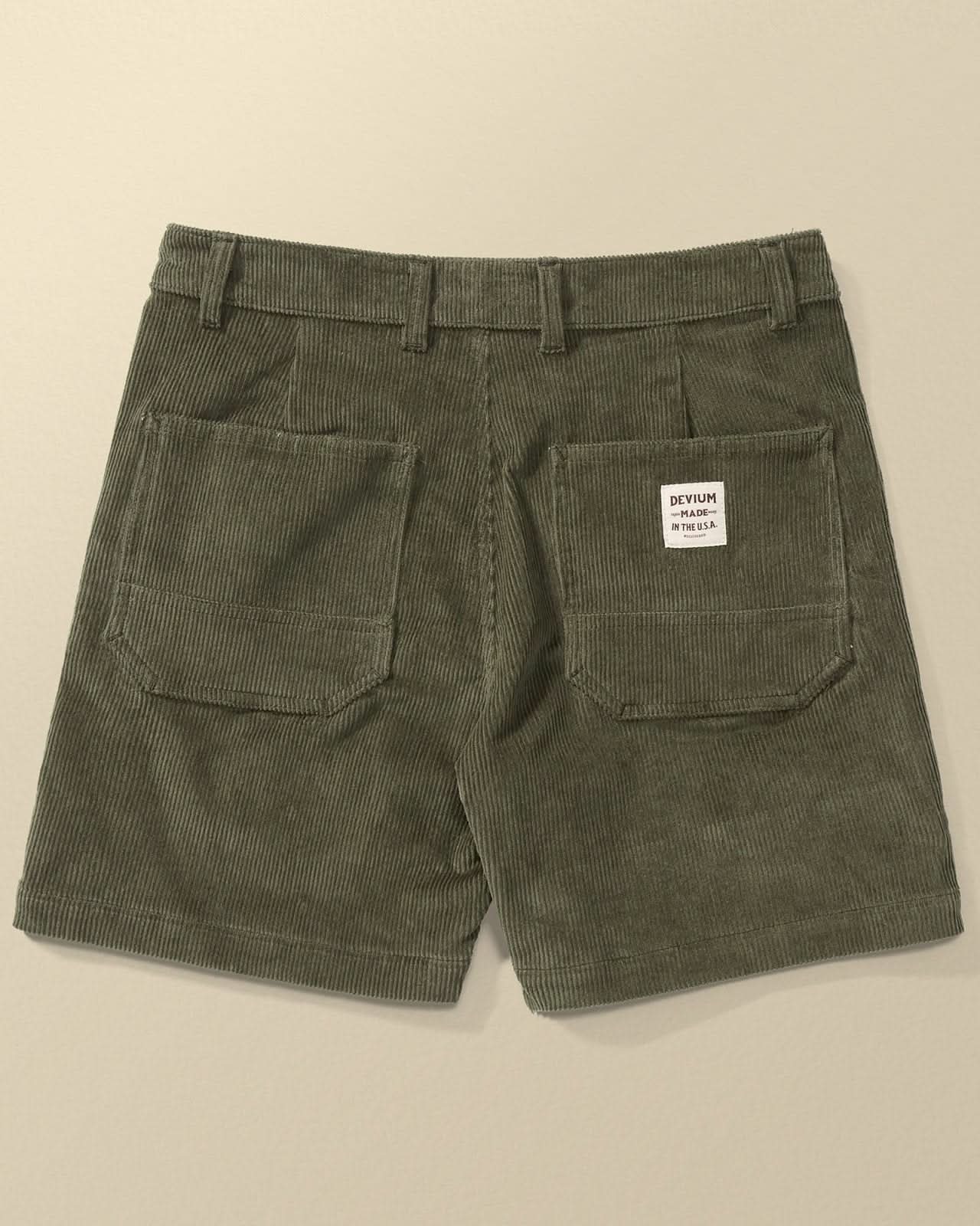 Devium Bottoms Fairfax Corduroy Shorts