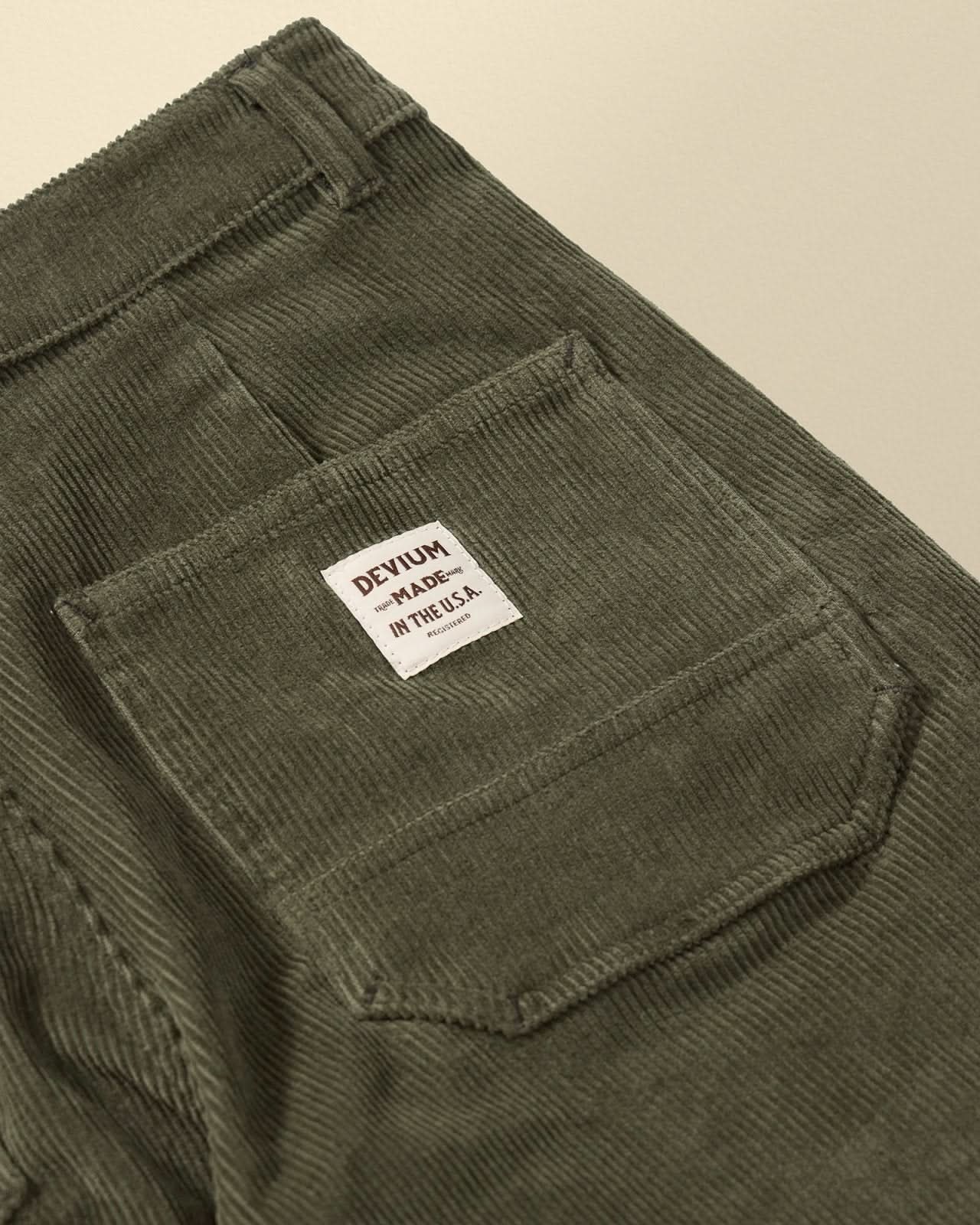 Devium Bottoms Fairfax Corduroy Shorts