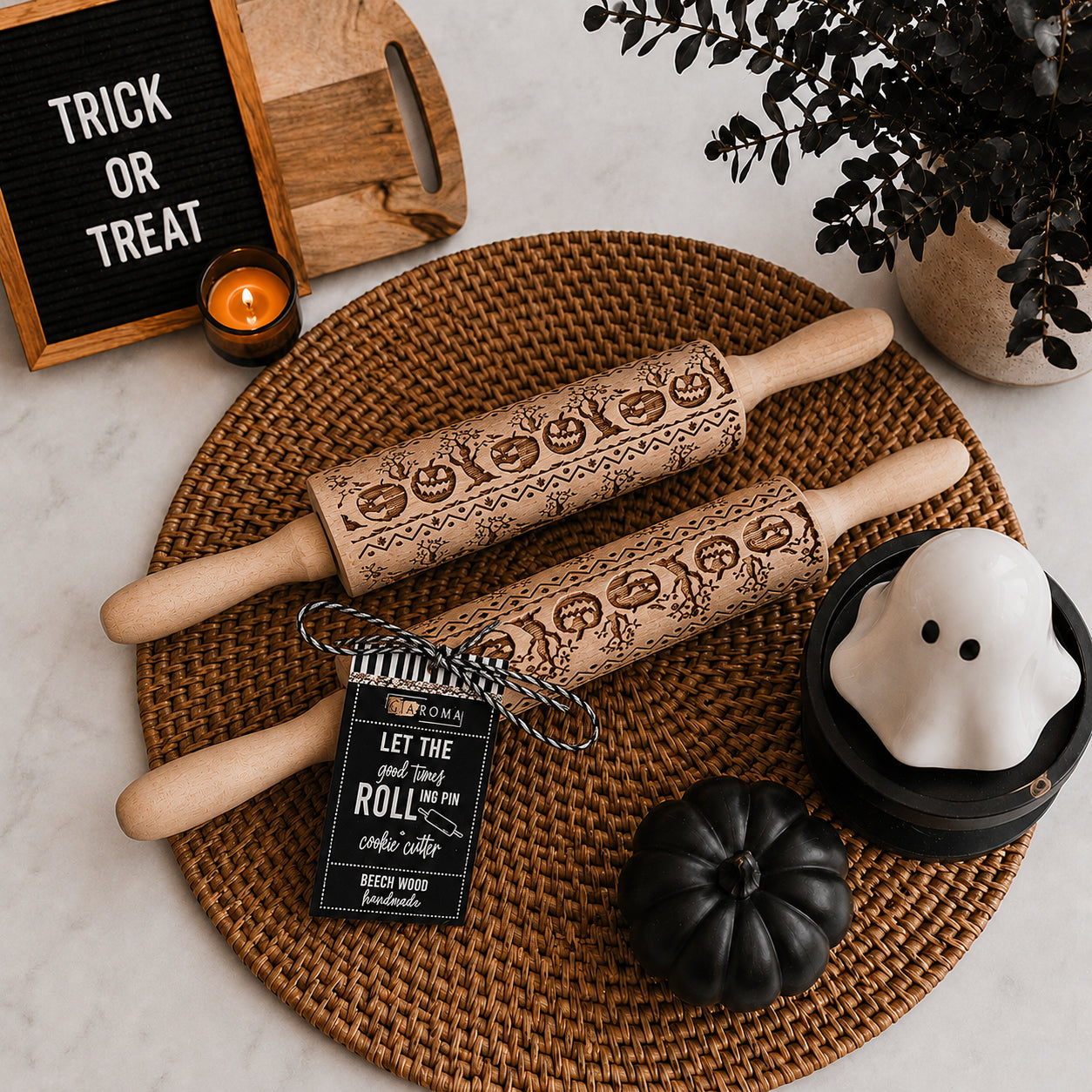 Halloween Rolling Pin Set