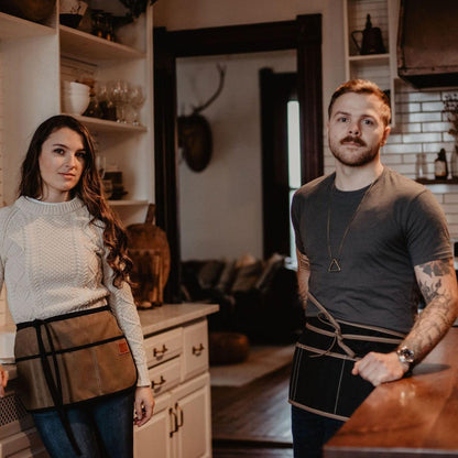 The Local Branch Waxed Canvas Waxed Canvas Waist Apron  - USA Made