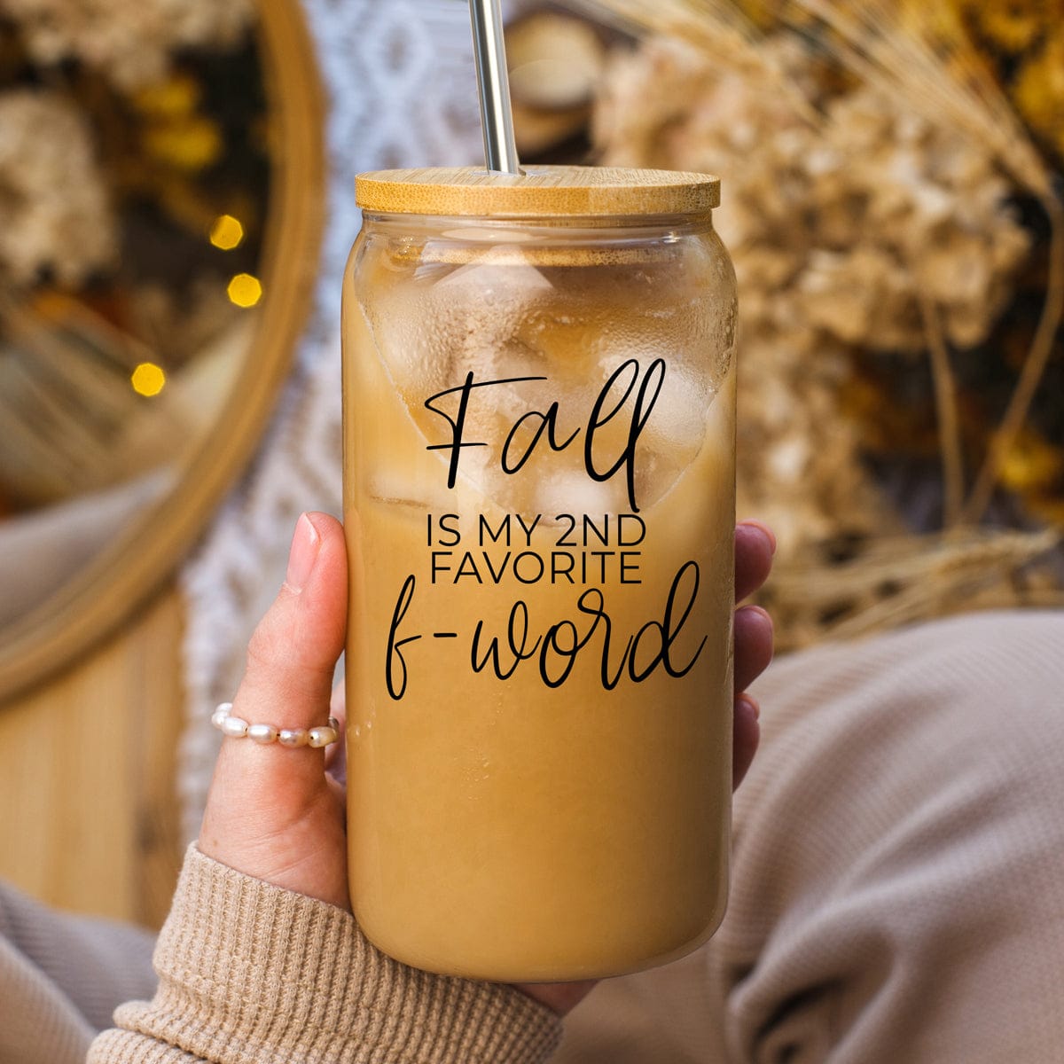 Gia Roma Travel Mug, Coffee Cup, Drinkware Fall F-Word 17oz