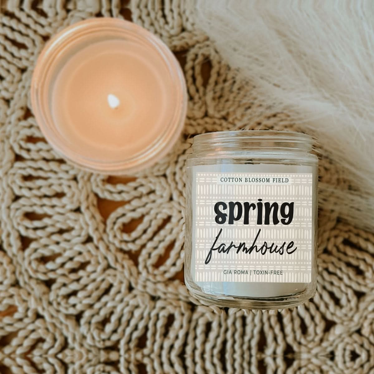 Gia Roma Candle Cotton Blossom Candle