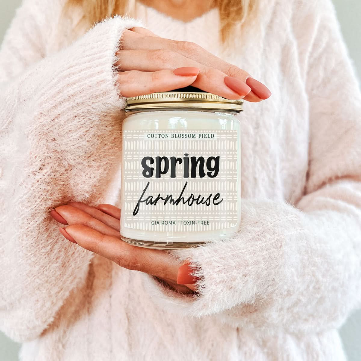 Gia Roma Candle Cotton Blossom Candle