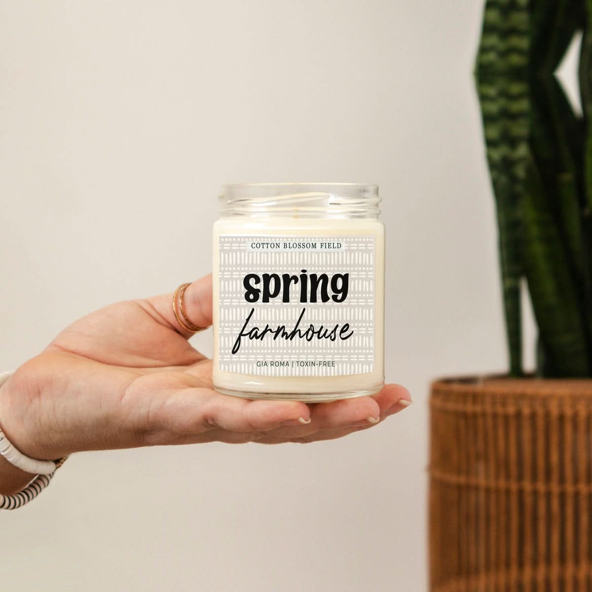 Gia Roma Candle Cotton Blossom Candle