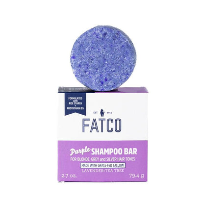 Tallow Purple Shampoo Bar - My American Goods