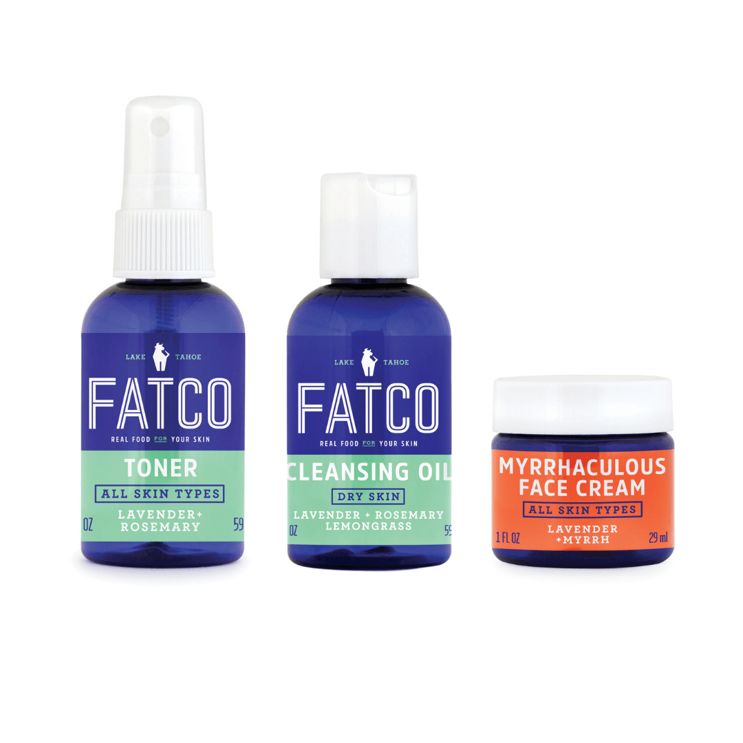 Facial Skincare Basics | Travel Size - Dry Skin - My American Goods