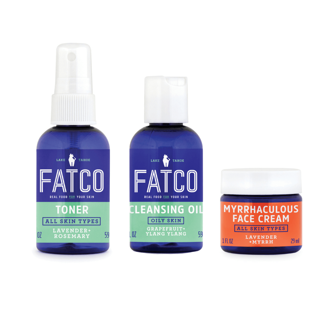 Facial Skincare Basics | Travel Size - Oily Skin - My American Goods