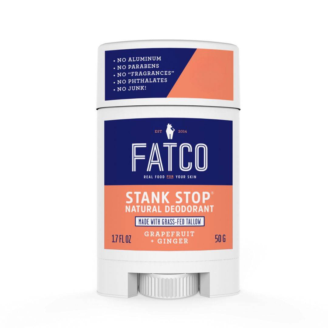 Stank Stop Deodorant Stick Grapefruit+Ginger - 1.7 Oz - My American Goods