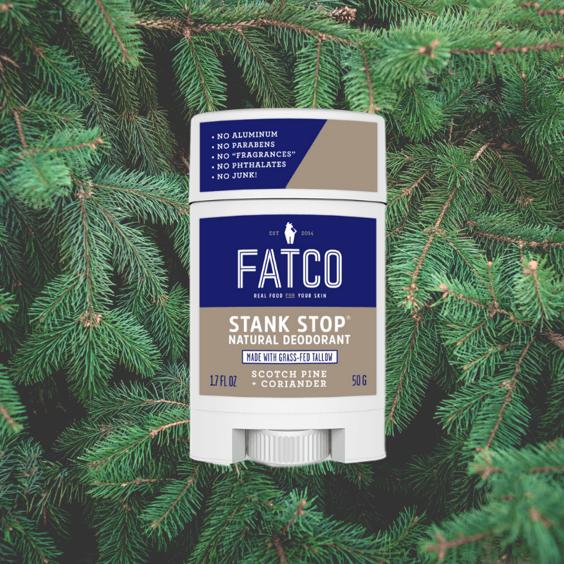Stank Stop Deodorant Stick Scotch Pine + Coriander - 1.7 Oz - My American Goods