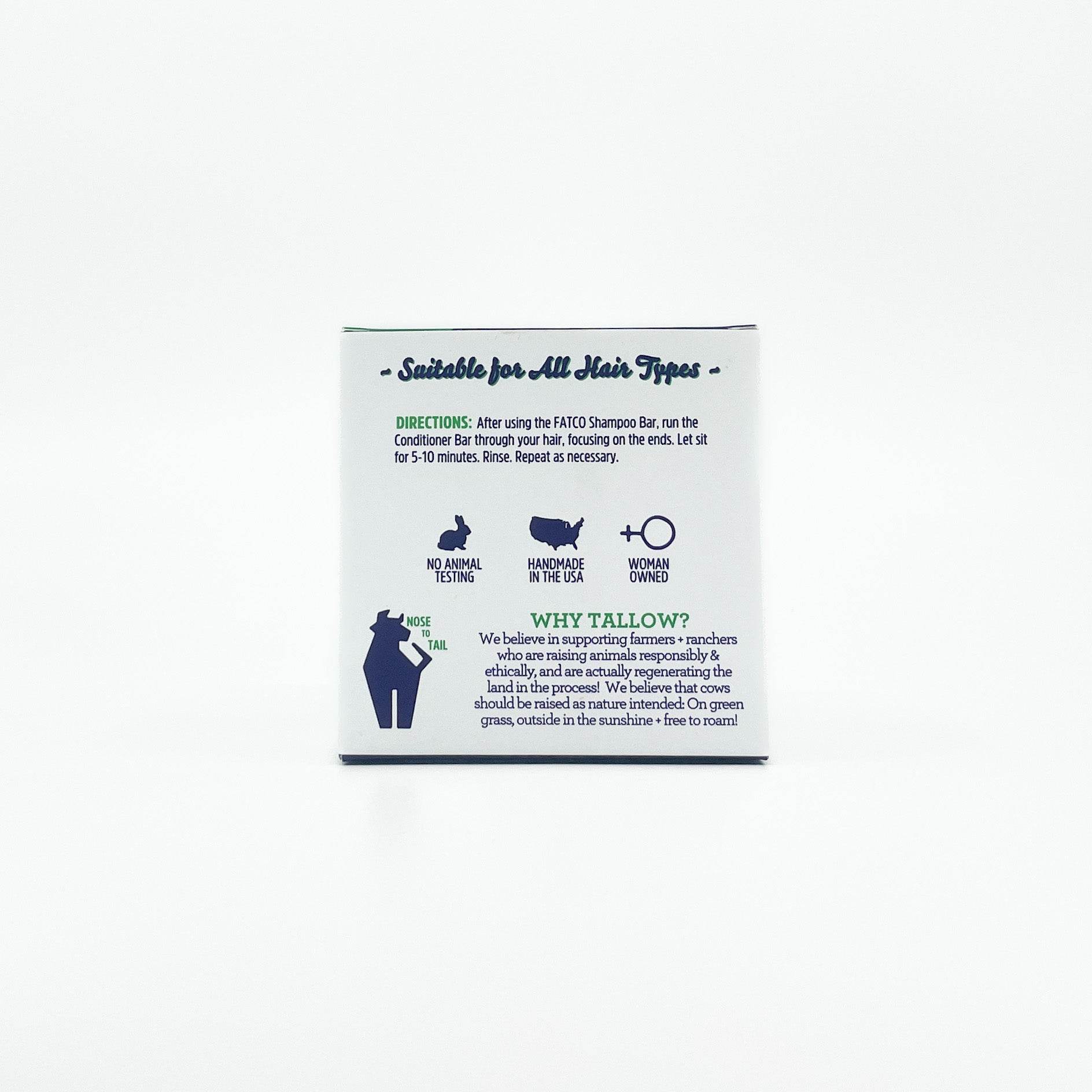 Tallow Conditioner Bar - My American Goods
