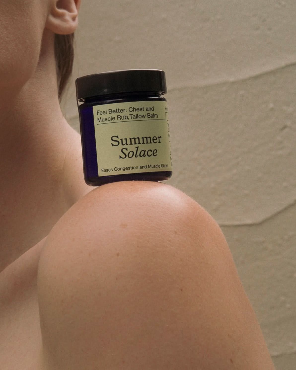 Summer Solace Tallow Tallow Balm Feel Better™ Balm – Chest &amp; Muscle Rub with Clove, Cypress &amp; Turmeric
