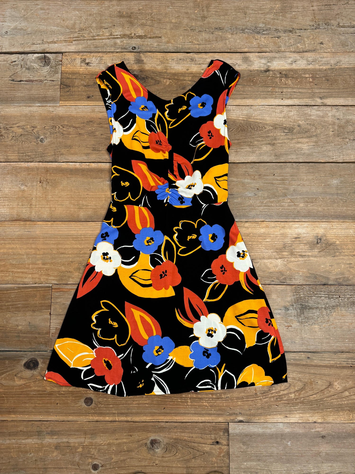 Field Day Dress S Archie Dress in Abstract Floral