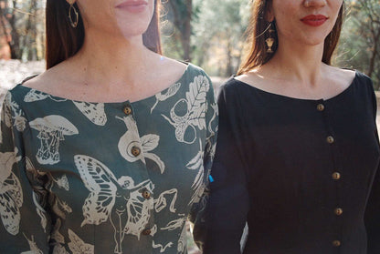 Field Day Dress Bhodie Dress in Emerald Woodland Wonder