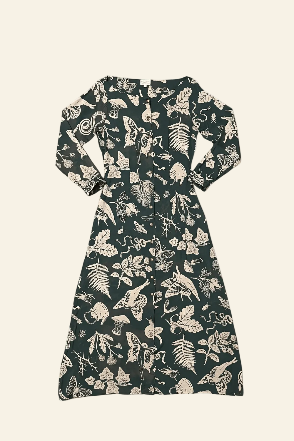 Field Day Dress S Bhodie Dress in Emerald Woodland Wonder