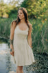 Field Day Dress Delana Dress in Oat Linen