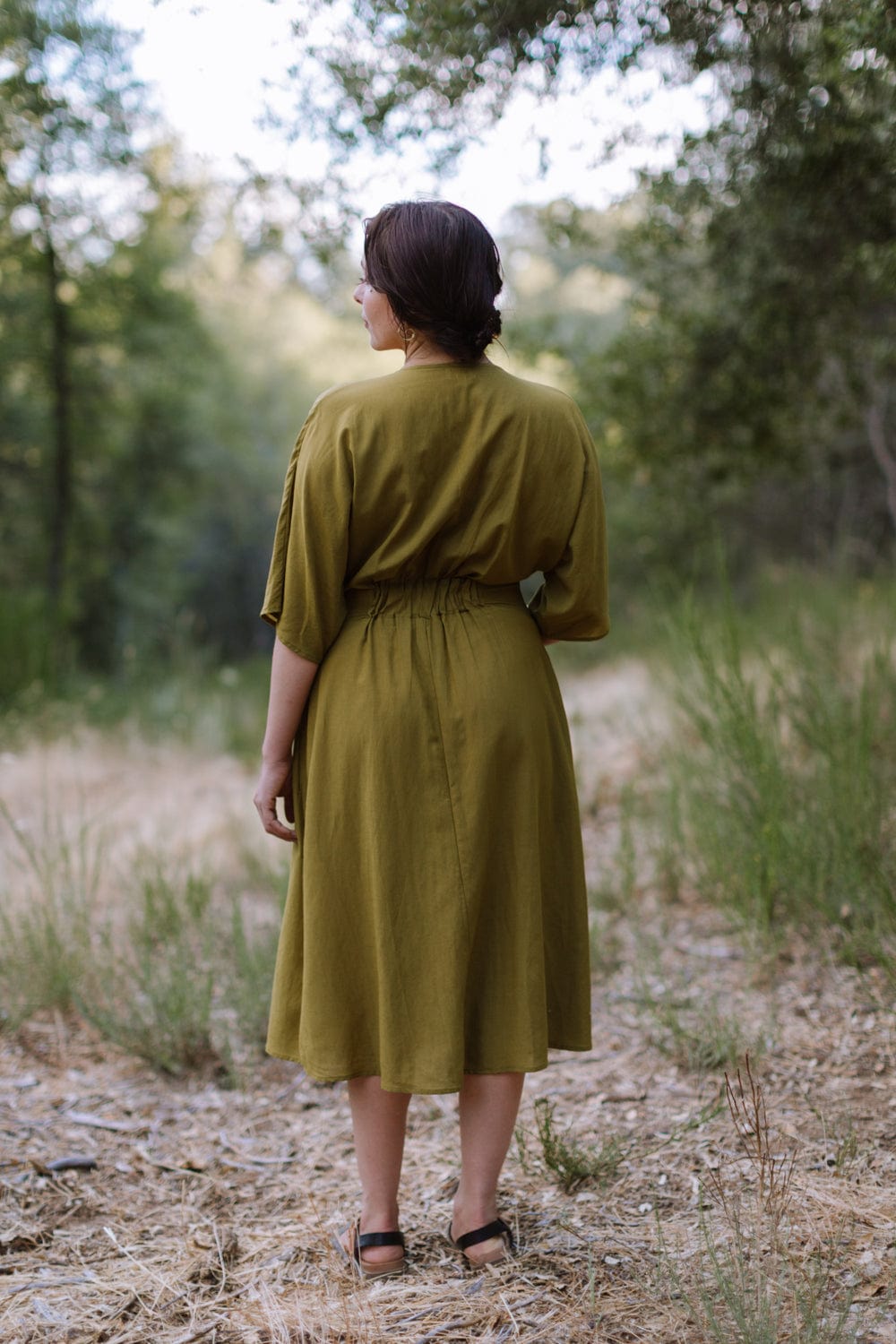 Field Day Finley Dress Green