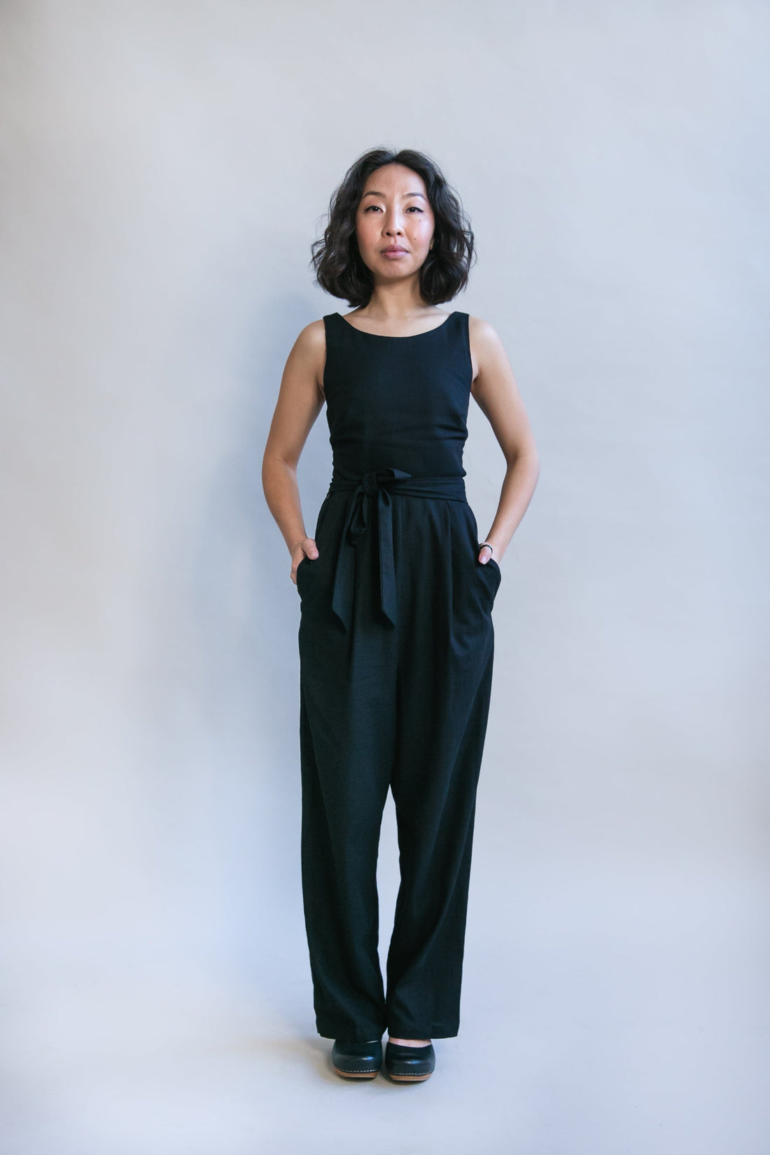 Field Day Jumpsuit Liberty Jumpsuit in Black Linen