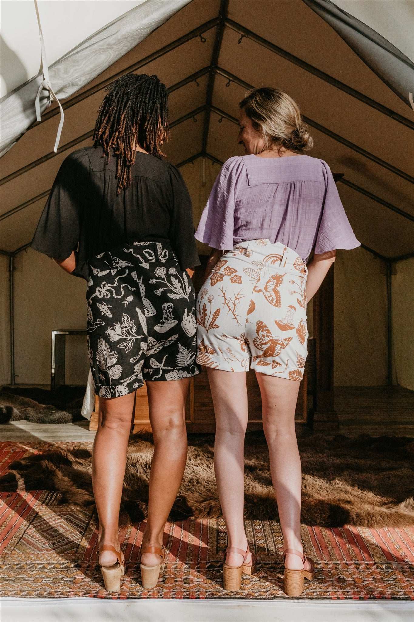 Field Day Shorts Perfect Shorts in Oat Woodland Wonder