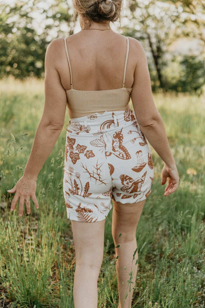 Field Day Shorts Perfect Shorts in Oat Woodland Wonder