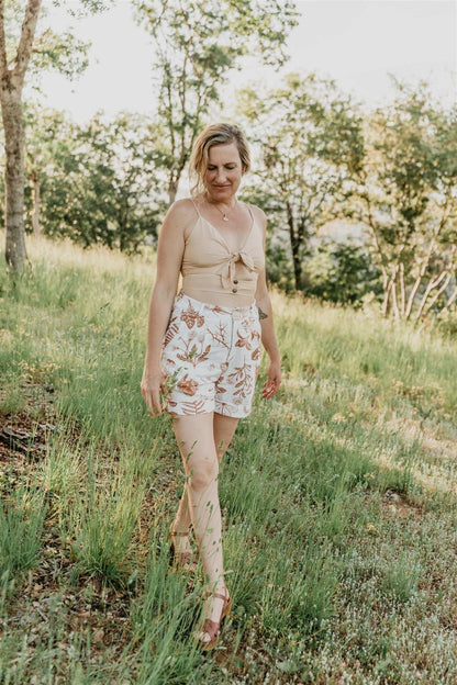 Field Day Shorts Perfect Shorts in Oat Woodland Wonder