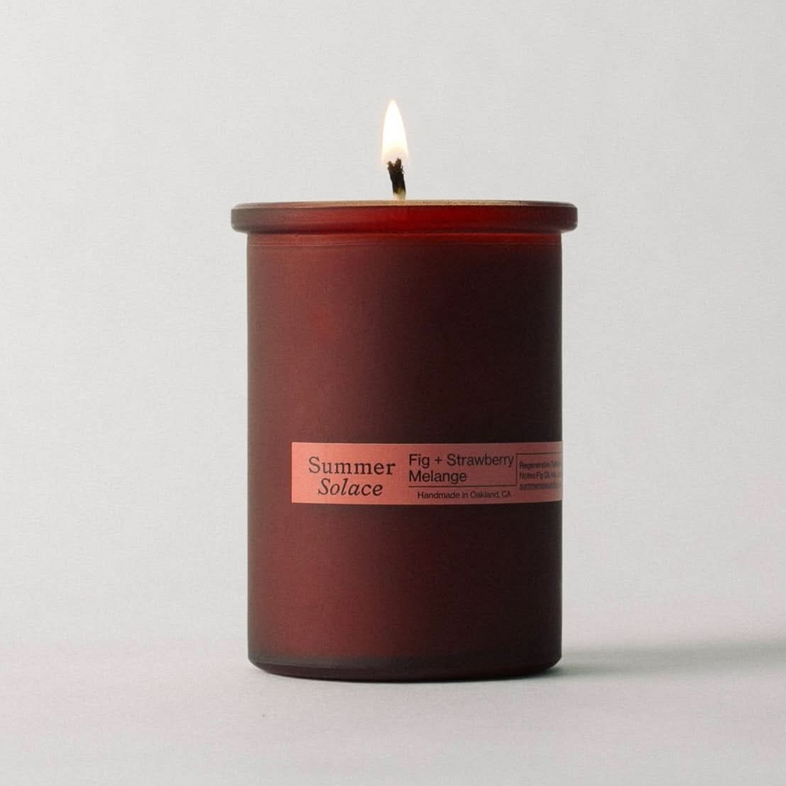 Fig &amp; Strawberry Mélange – Tallow Candle | 6 oz