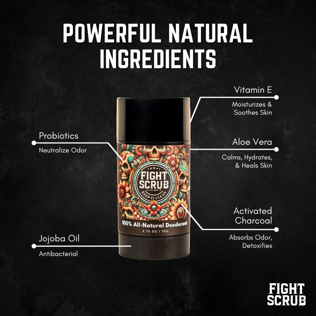 Fight Scrub 100% All-Natural Deodorant