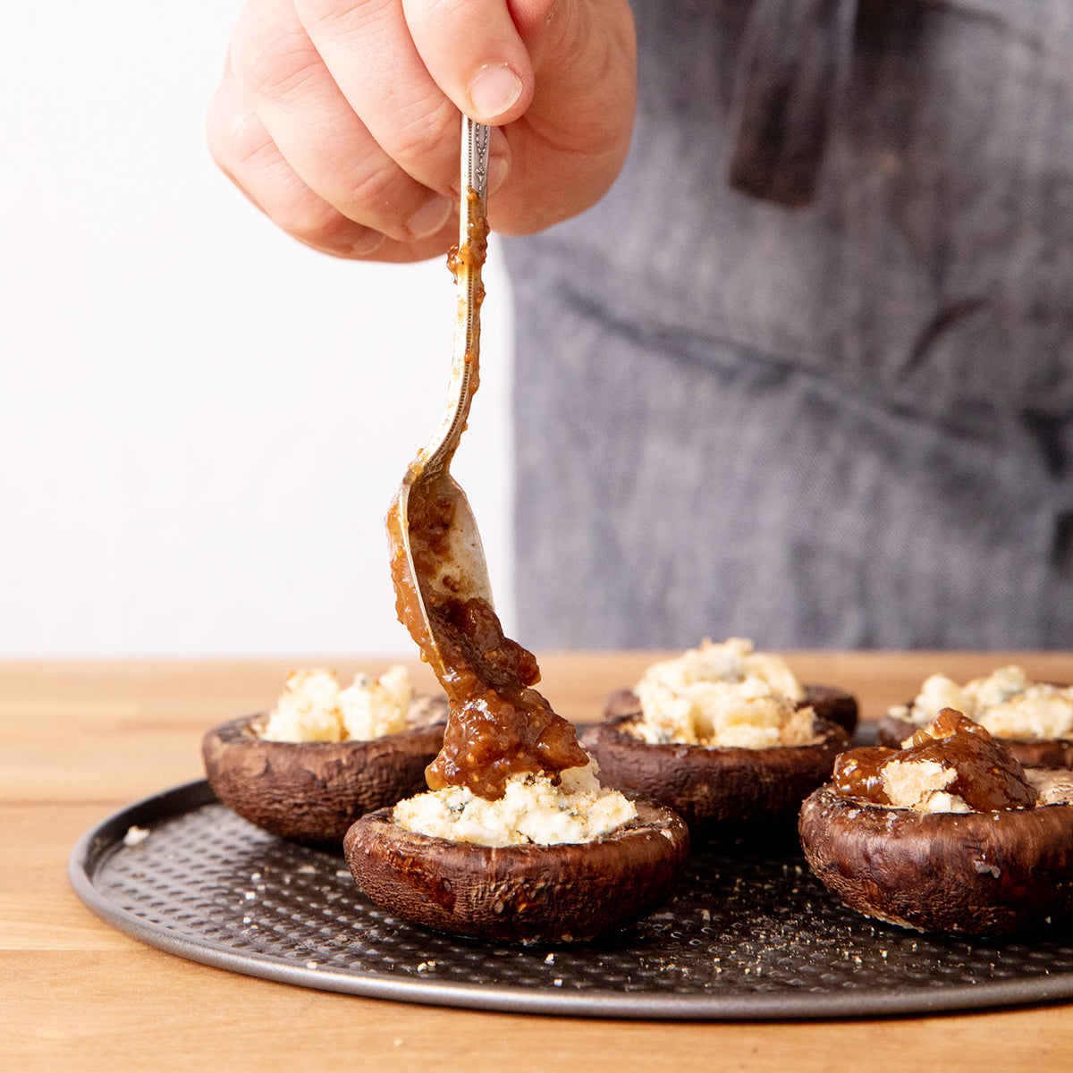 Caramelized Fig with Pear &amp; Honey