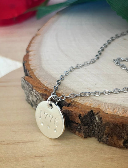 1776 Necklace Silver