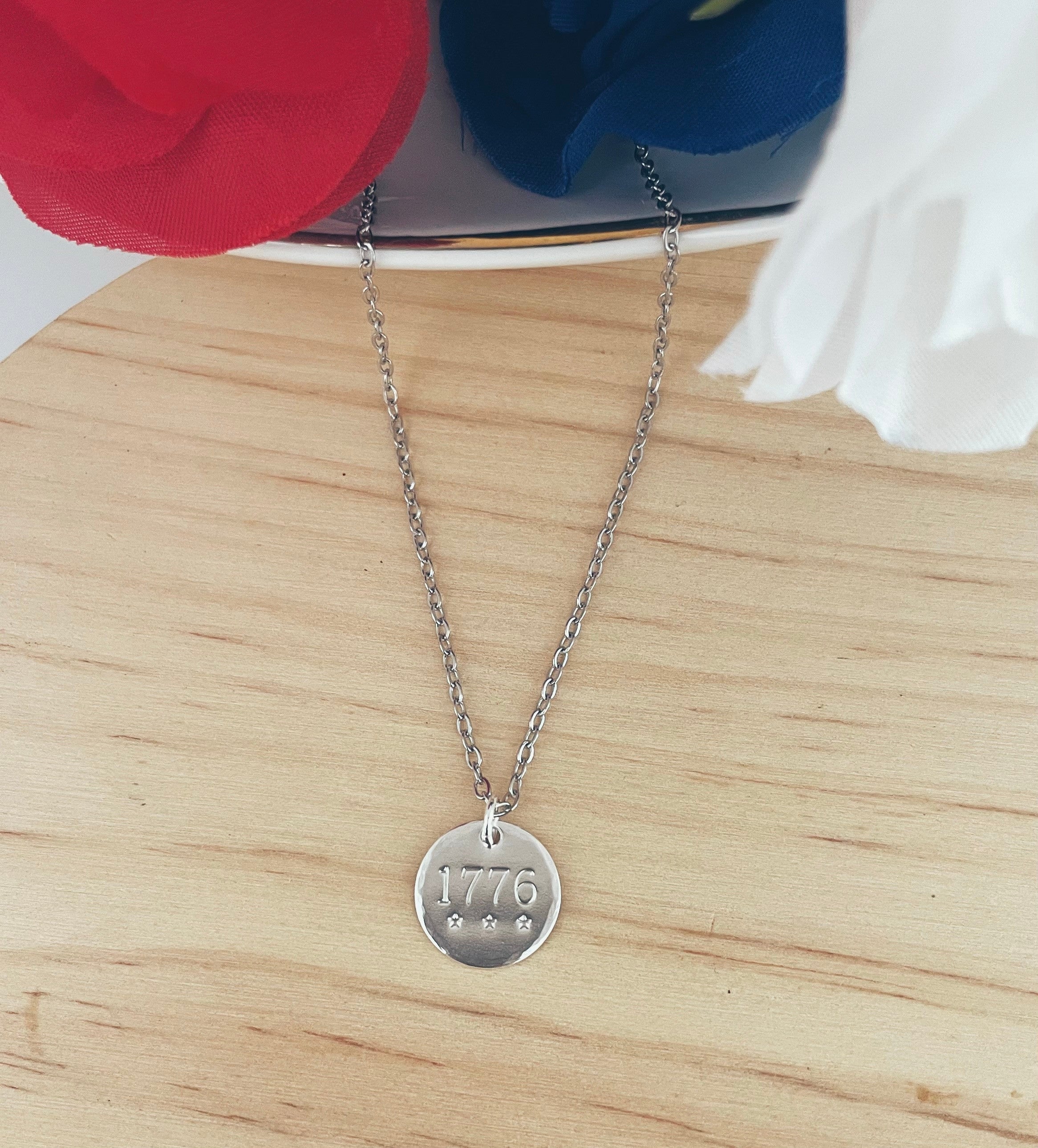 1776 Necklace Silver