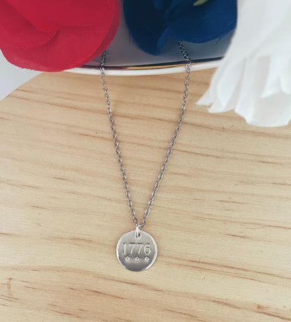 1776 Necklace Silver