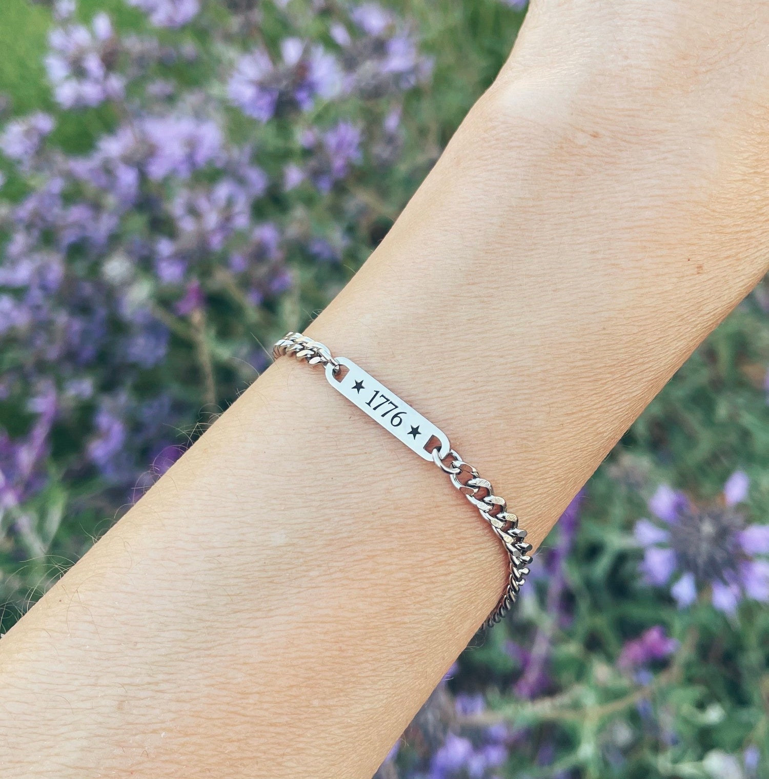 1776 Dainty Stainless Steel Bracelet