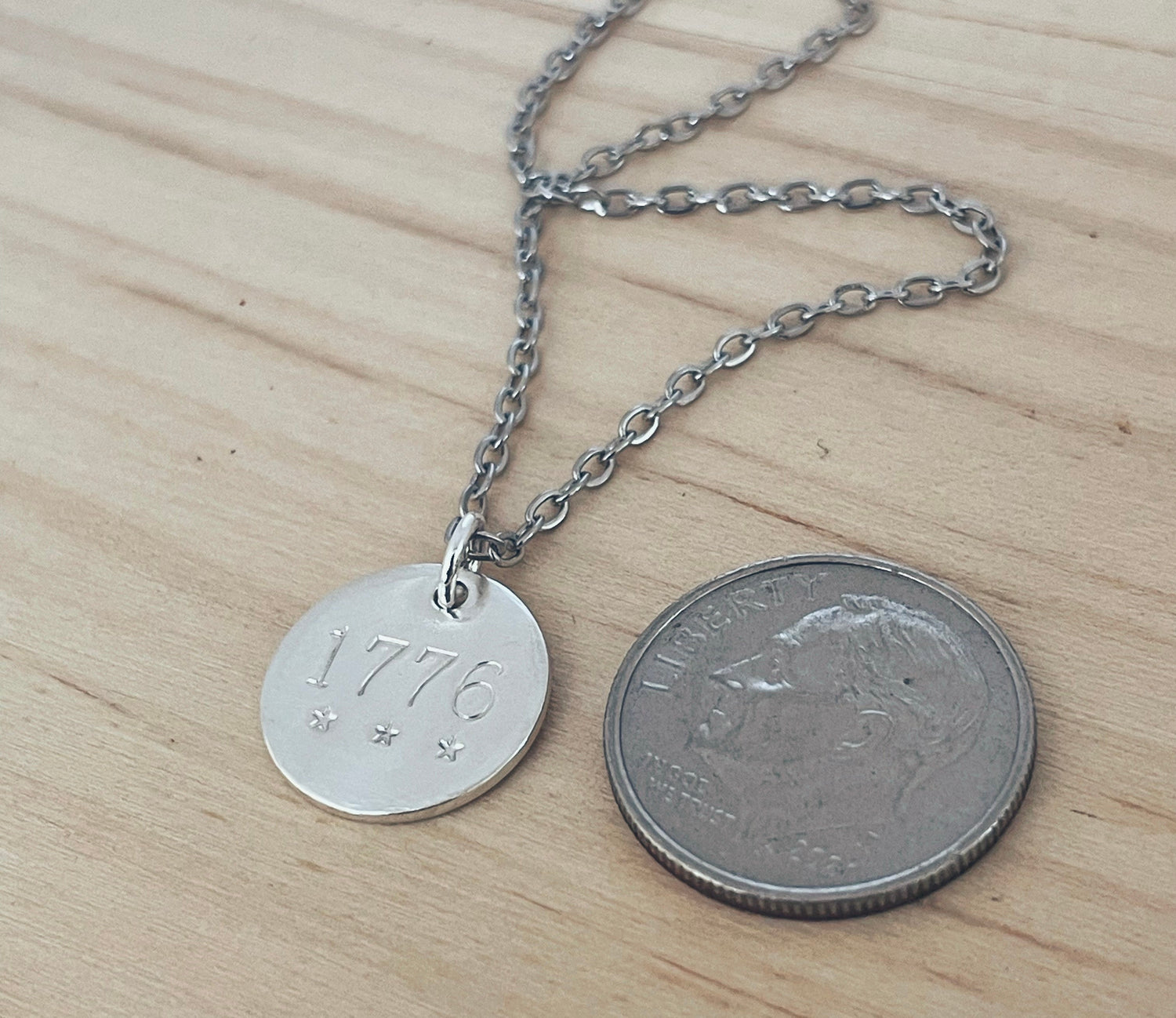 1776 Necklace Silver