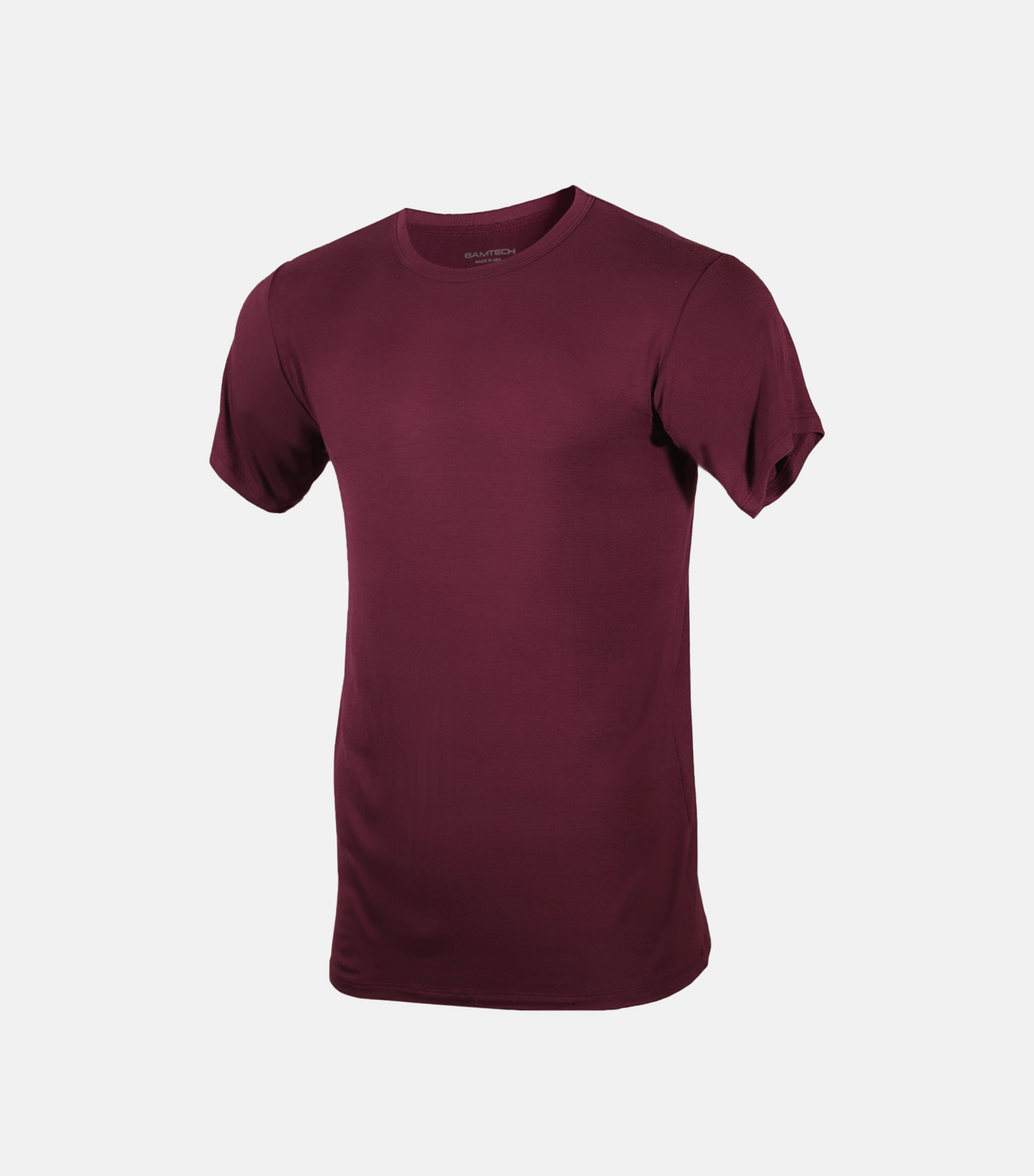 Bamtech Shirt S / Dark Plum Bamboo Aerotech T-Shirt - Olive Green