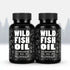 Wild Foods Oils 2x - 240 Caps (Save $4!) Fish Oil Capsules, 60 servings – Omega-3 for Heart Health & Cognitive Function