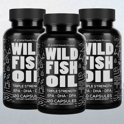 Fish Oil Capsules, 60 servings – Omega-3 for Heart Health &amp; Cognitive Function