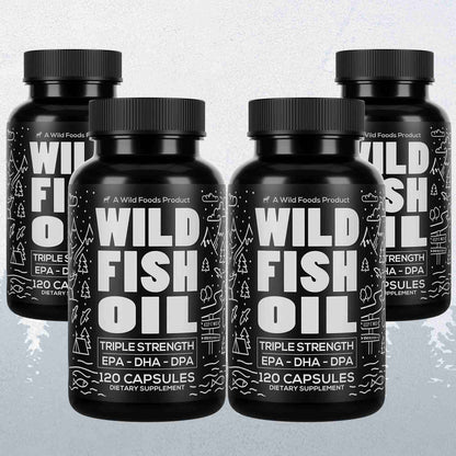 Fish Oil Capsules, 60 servings – Omega-3 for Heart Health &amp; Cognitive Function