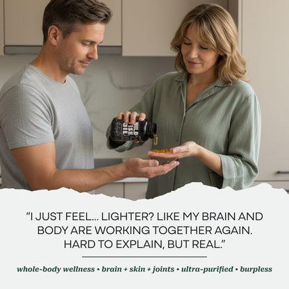 Fish Oil Capsules, 60 servings – Omega-3 for Heart Health &amp; Cognitive Function