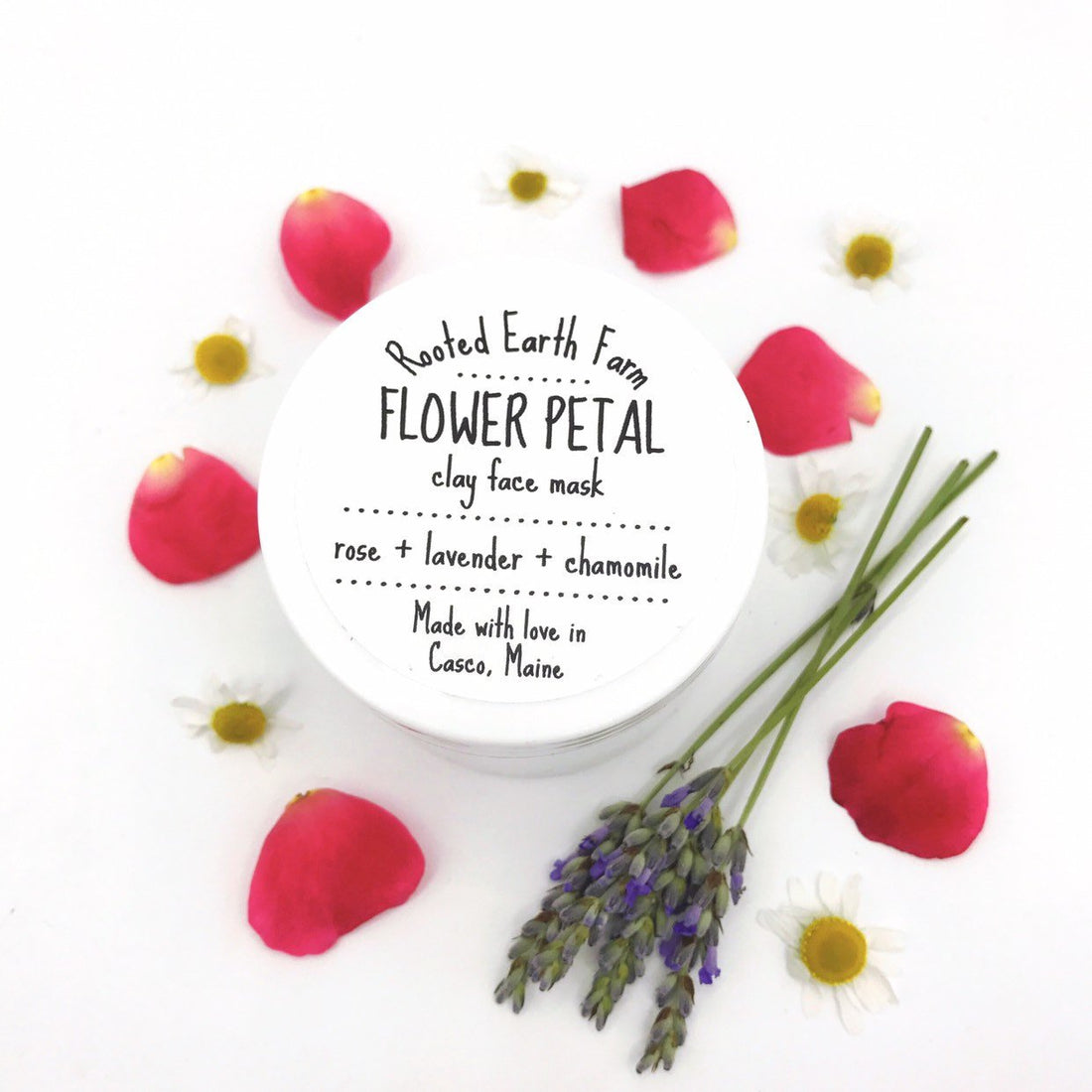 Flower Petal Clay Face Mask - My American Goods