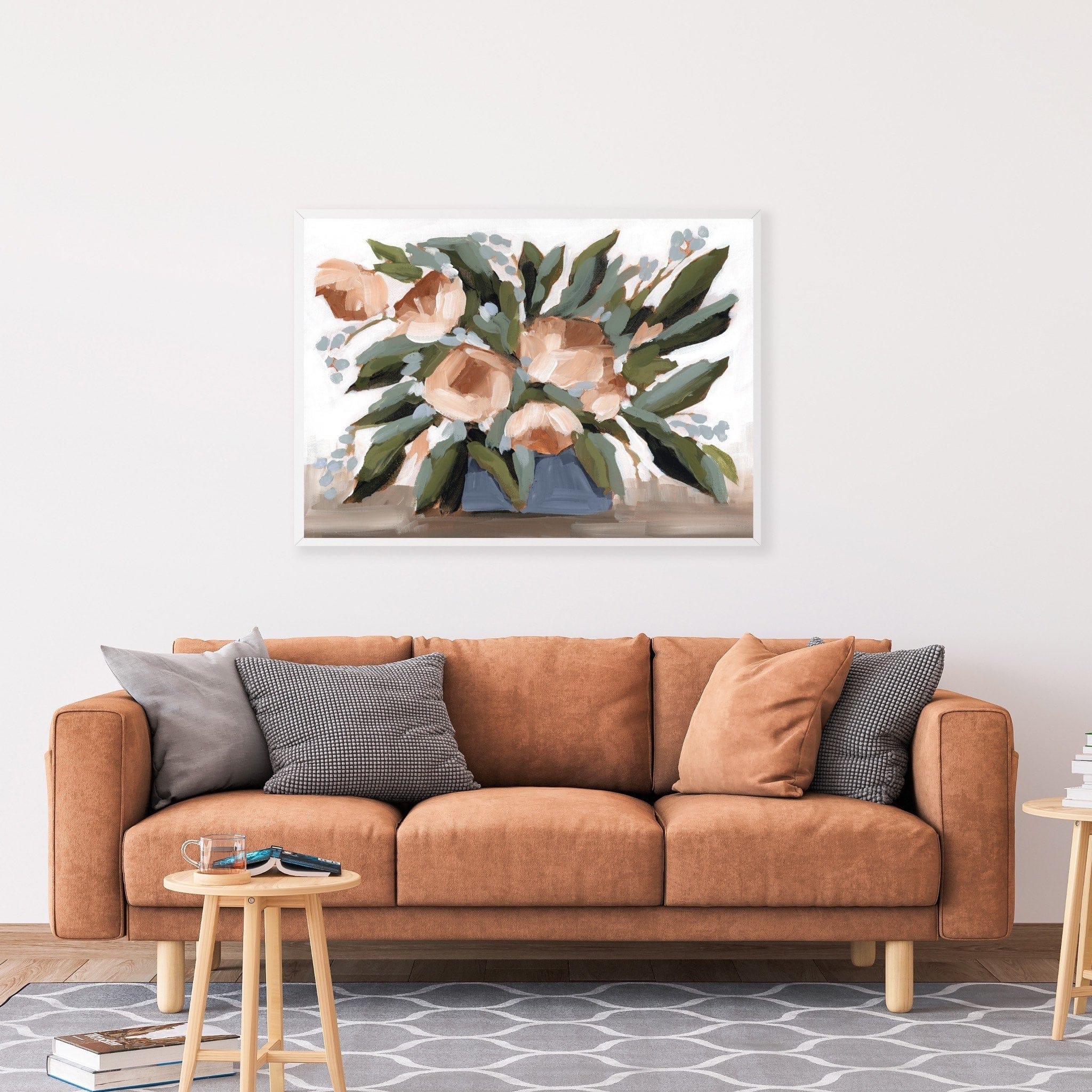 Katie Garrison Art Print "Flowers for the Table II" Art Print