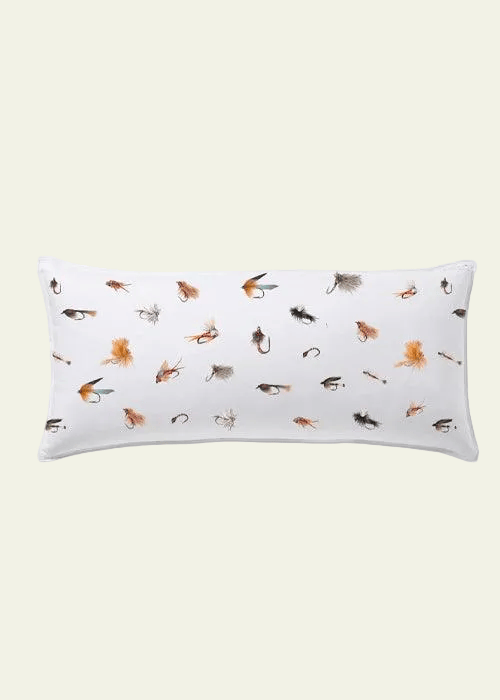 Fly Fishing Haven Throw Pillow