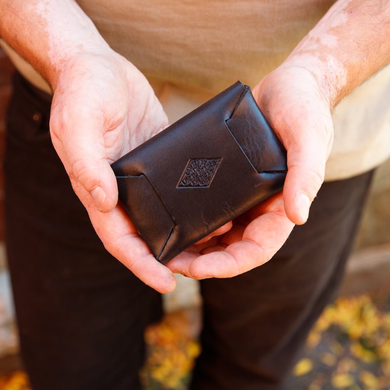 Leather Fold Wallet