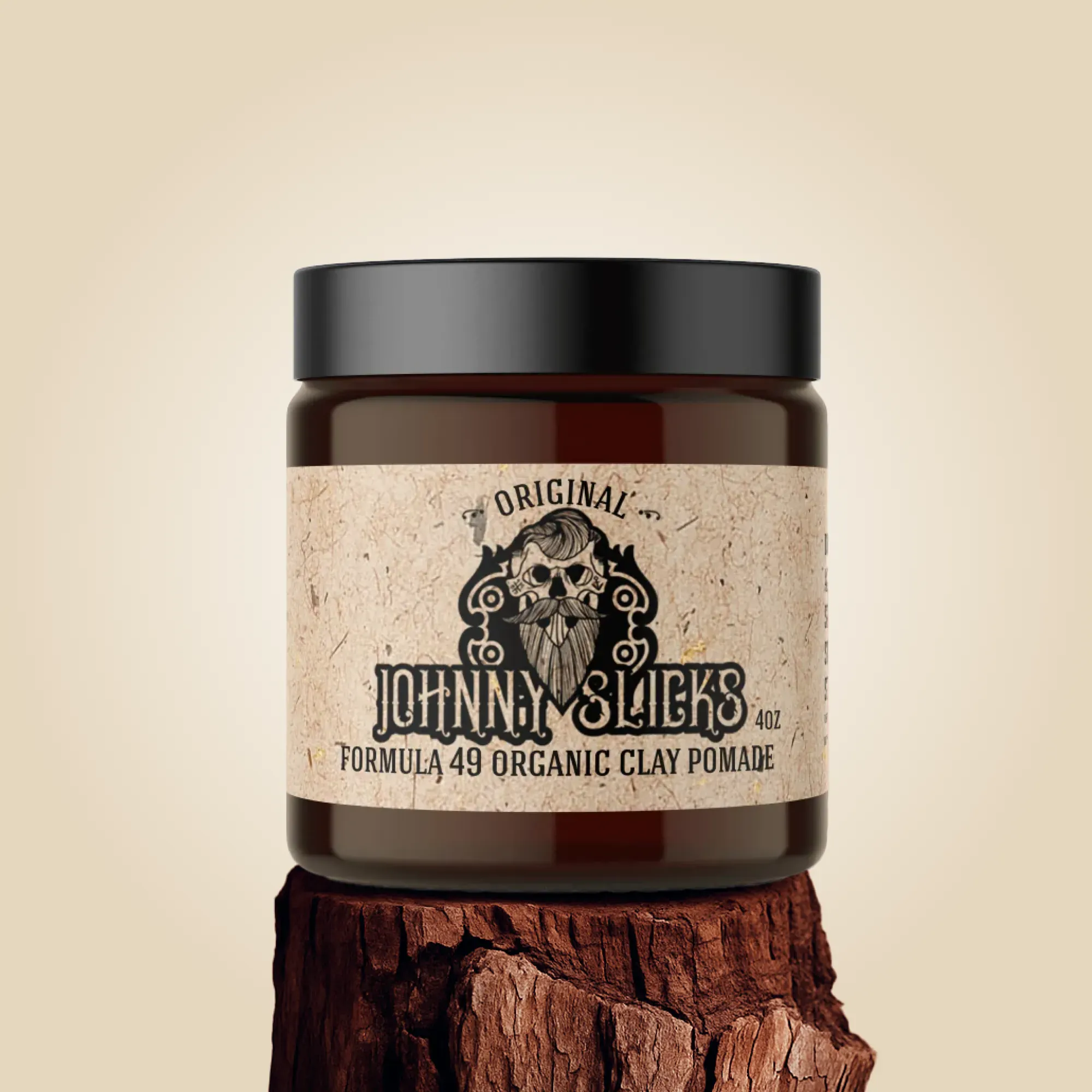 Johnny Slicks Original / 4oz Formula 49 - Organic Clay Pomade