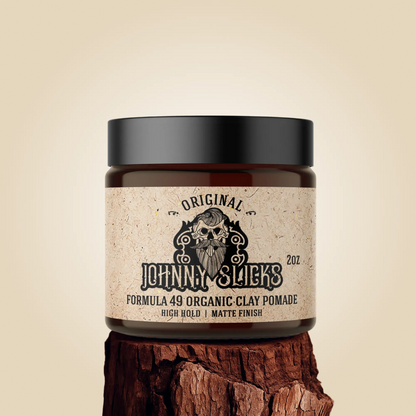 Johnny Slicks Original / 2oz Formula 49 - Organic Clay Pomade