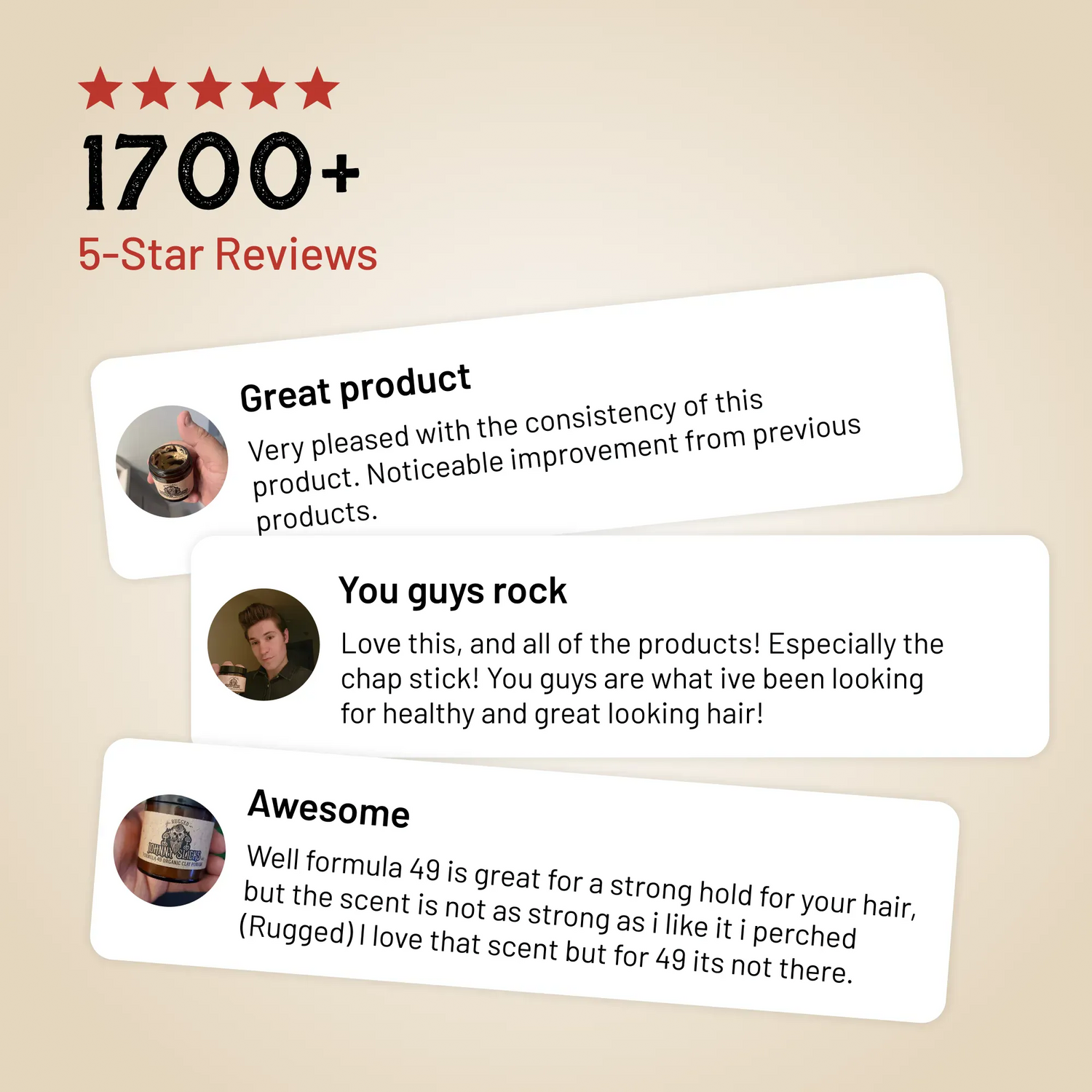 Johnny Slicks Formula 49 - Organic Clay Pomade