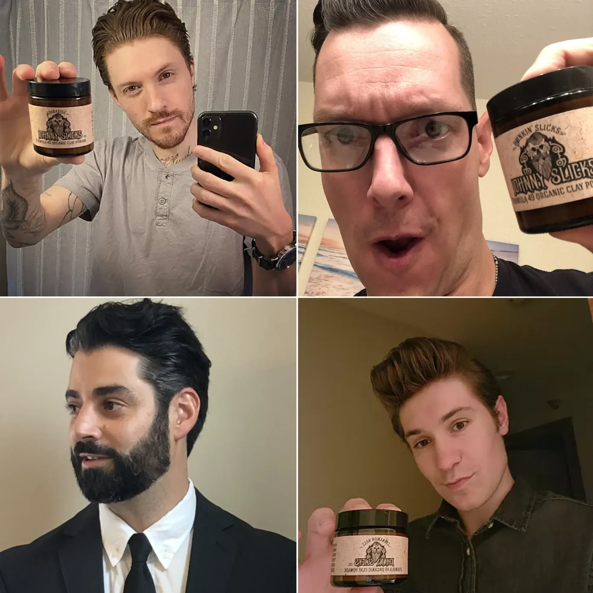 Johnny Slicks Formula 49 - Organic Clay Pomade