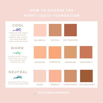 Liquid Mineral Foundation | oil-free, lightweight - My American Goods